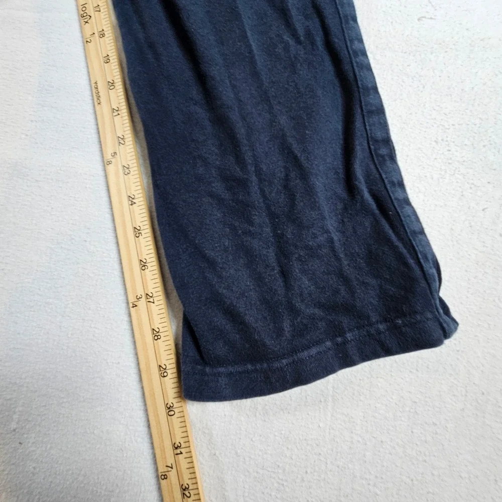 Nike Sweatpants‎ Mens Small Navy Blue Cotton Drawstring Straight Leg 412172-475